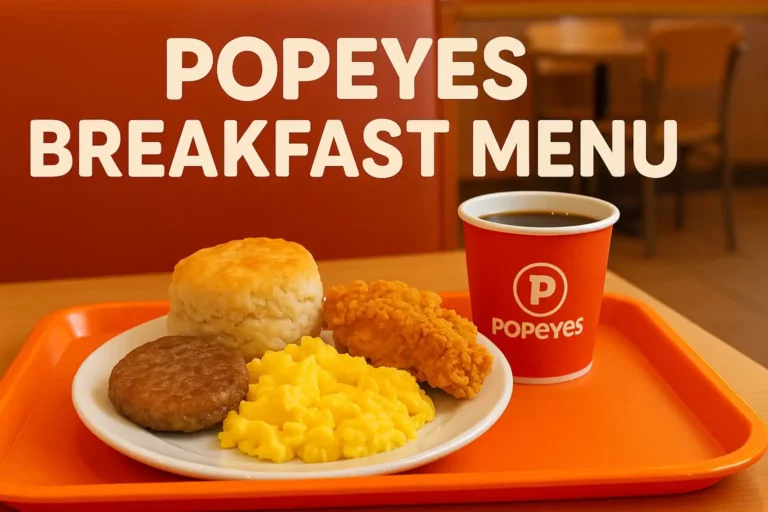 Popeyes Breakfast Menu 2 Popeyes Breakfast Menu