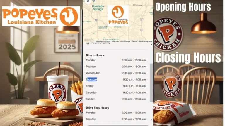 Popeyes Hours 1 Popeyes Hours Opening And Closing Times