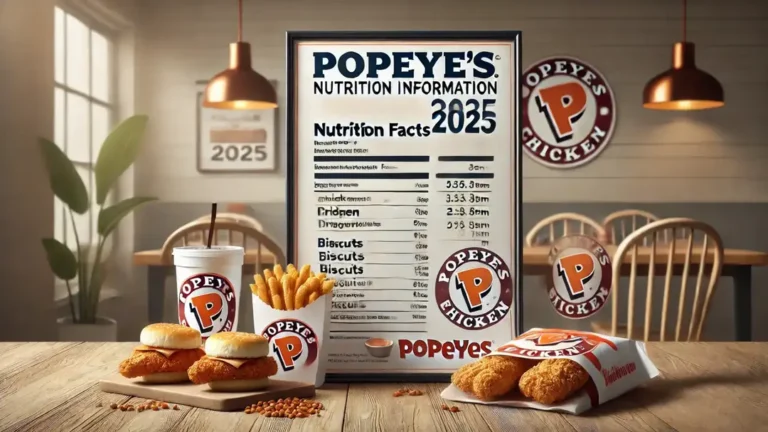 Popeyes Nutrition Information 2025.pdf 3 Popeyes Nutrition Information