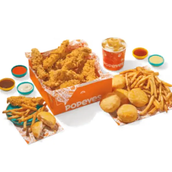 Popeyes Chicken Tenders 14 16Pc Tenders Family Meal classic