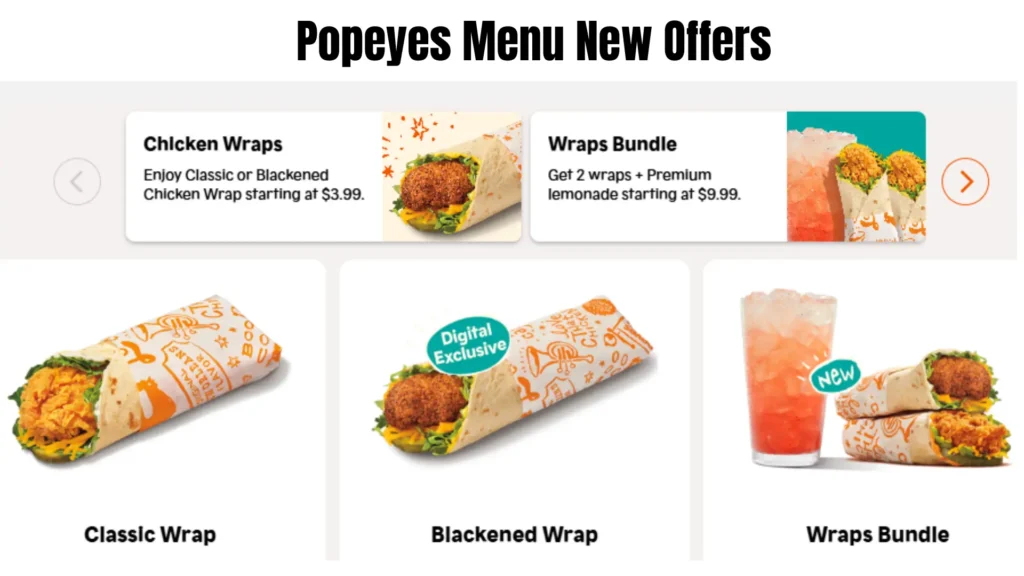Popeyes Menu 1 Popeyes Menu new offers
