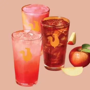 Popeyes Menu 33 Apple Cranberry Lemonade