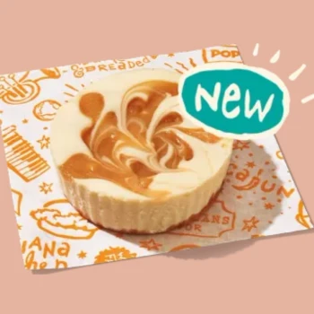 Popeyes Menu 32 Caramel Apple Cheesecake Cup