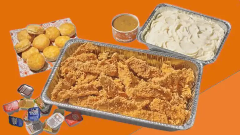 🥳 Popeyes Catering Menu Perfect for Every Celebration! 13 Tenders Package in Popeyes Catering Menu